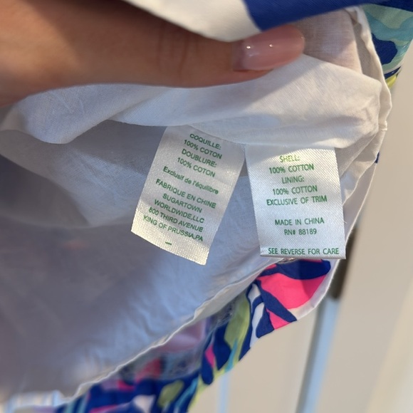 Lilly Pulitzer Christine Catwalkin Floral Dress, Size 00 - Picture 4 of 7